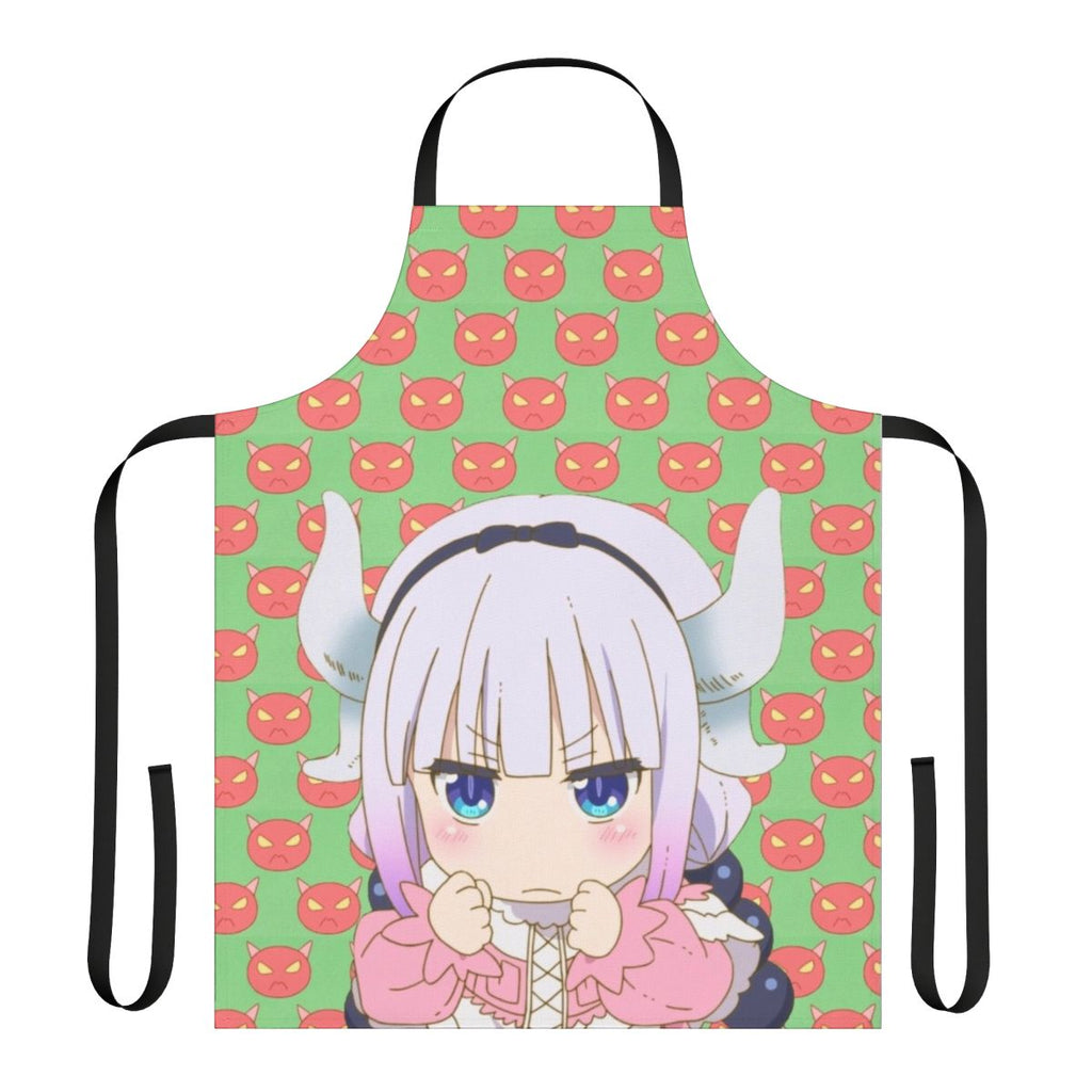 Stylized apron featuring the character Kanna Kamui from the anime "Miss Kobayashi's Dragon Maid"