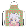 Stylized apron featuring the character Kanna Kamui from the anime "Miss Kobayashi's Dragon Maid"