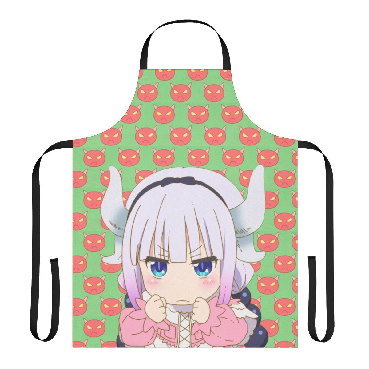 Stylized apron featuring the character Kanna Kamui from the anime "Miss Kobayashi's Dragon Maid"