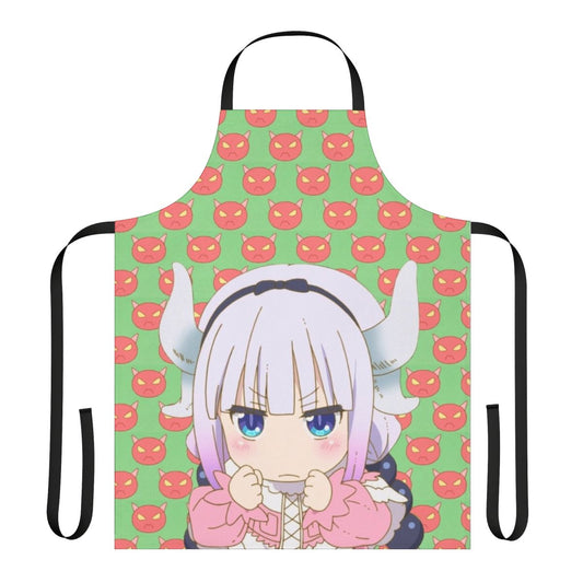 Stylized apron featuring the character Kanna Kamui from the anime "Miss Kobayashi's Dragon Maid"