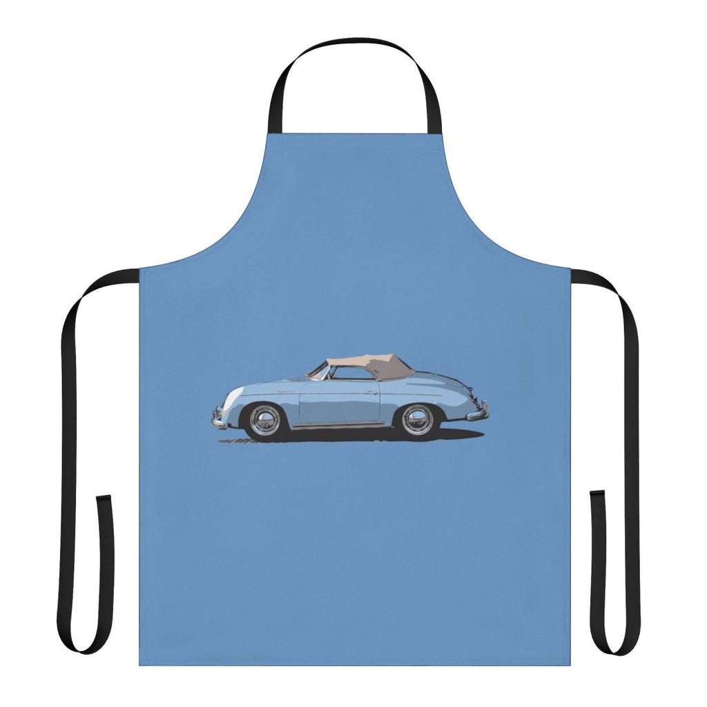 Illustration of a classic Porsche 356 Speedster sports car