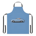 Illustration of a classic Porsche 356 Speedster sports car