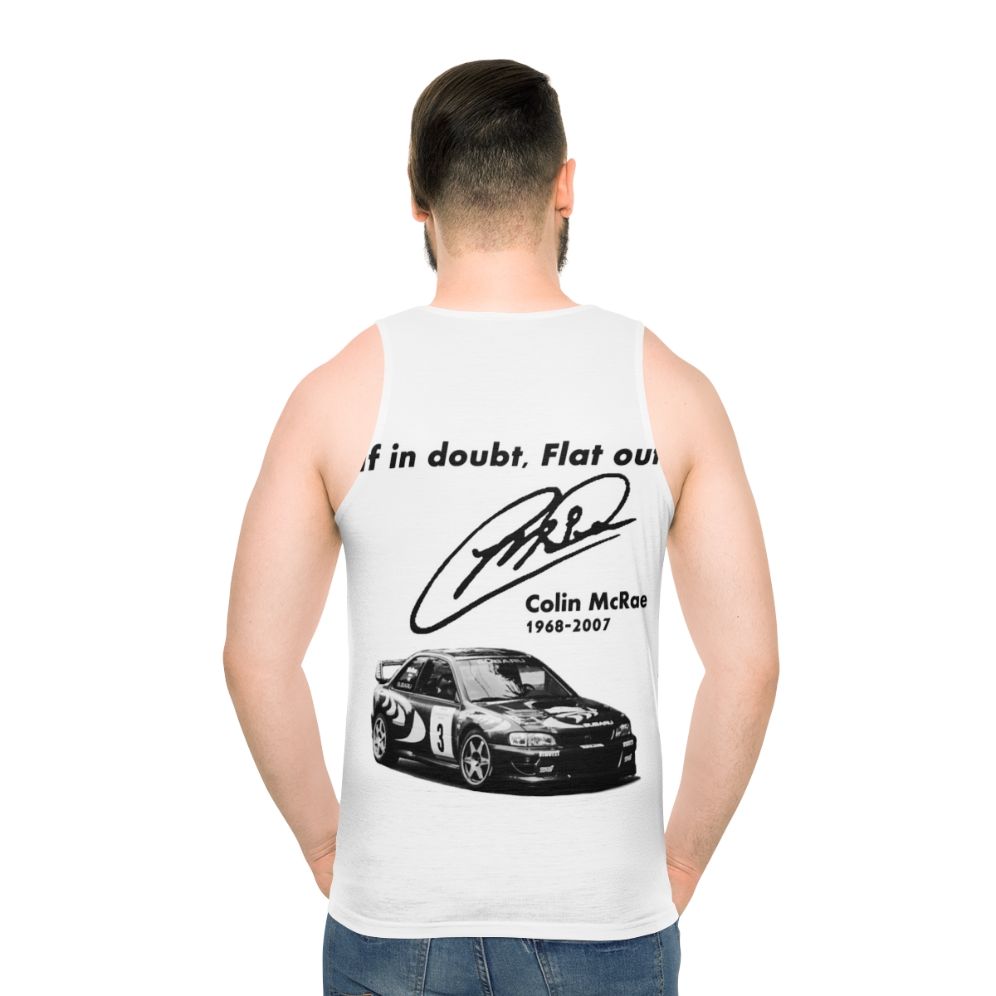 Unisex Subaru Impreza Rally-Inspired Tank Top