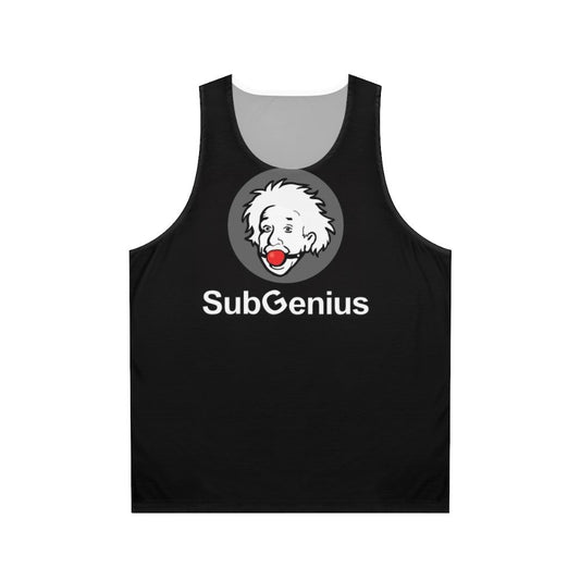 Subgenius Unisex Funny Graphic Tank Top