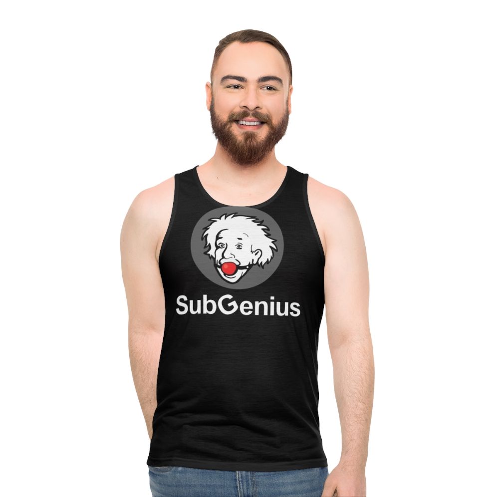 Subgenius Unisex Funny Graphic Tank Top