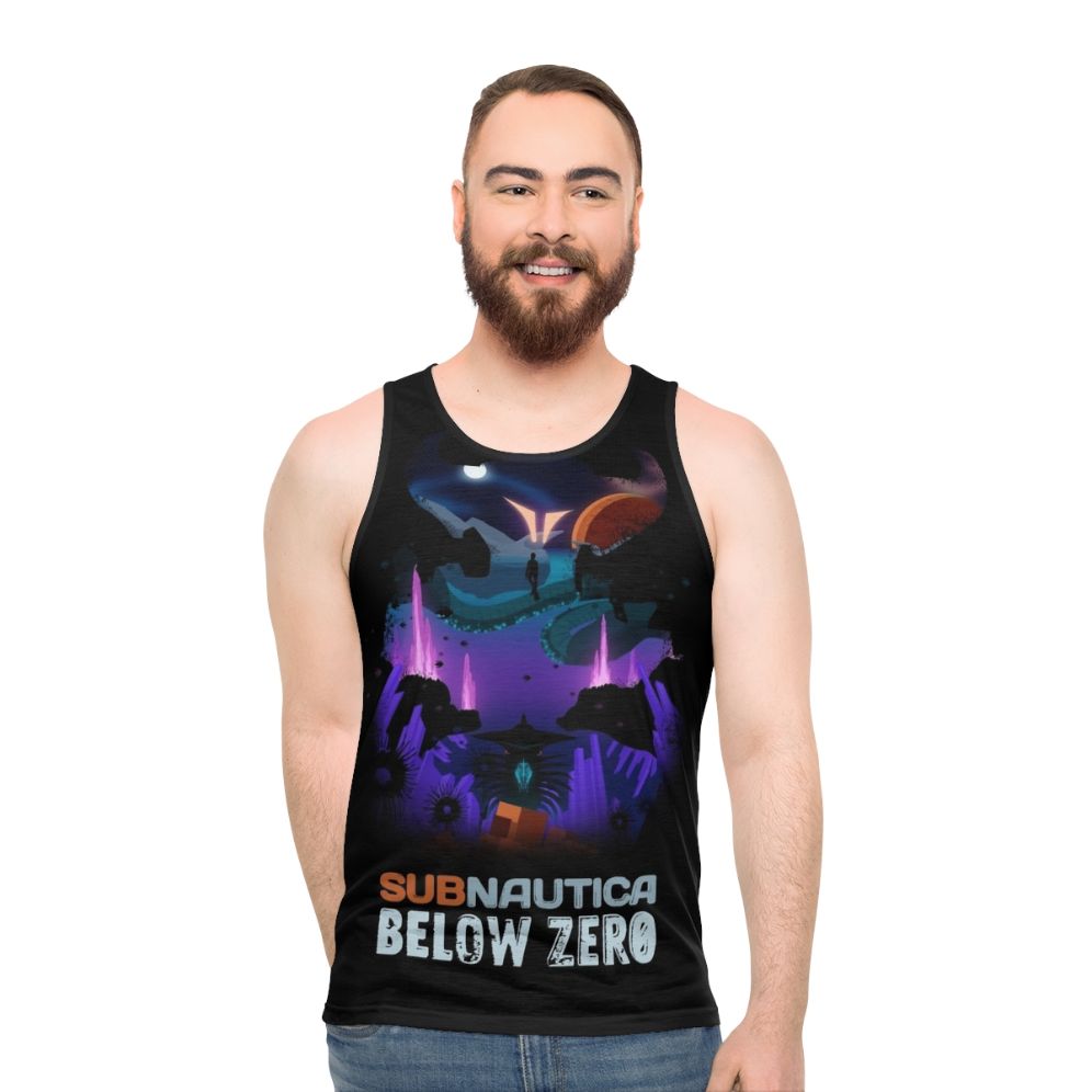 Subnautica Below Zero video game unisex tank top