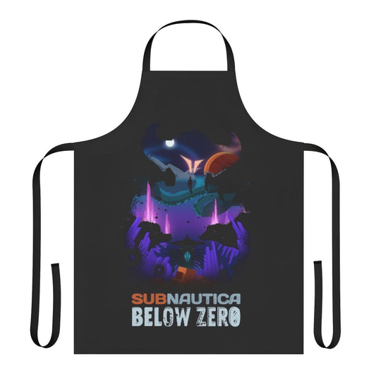 Subnautica Below Zero Inspired Apron with Video Game Graphic