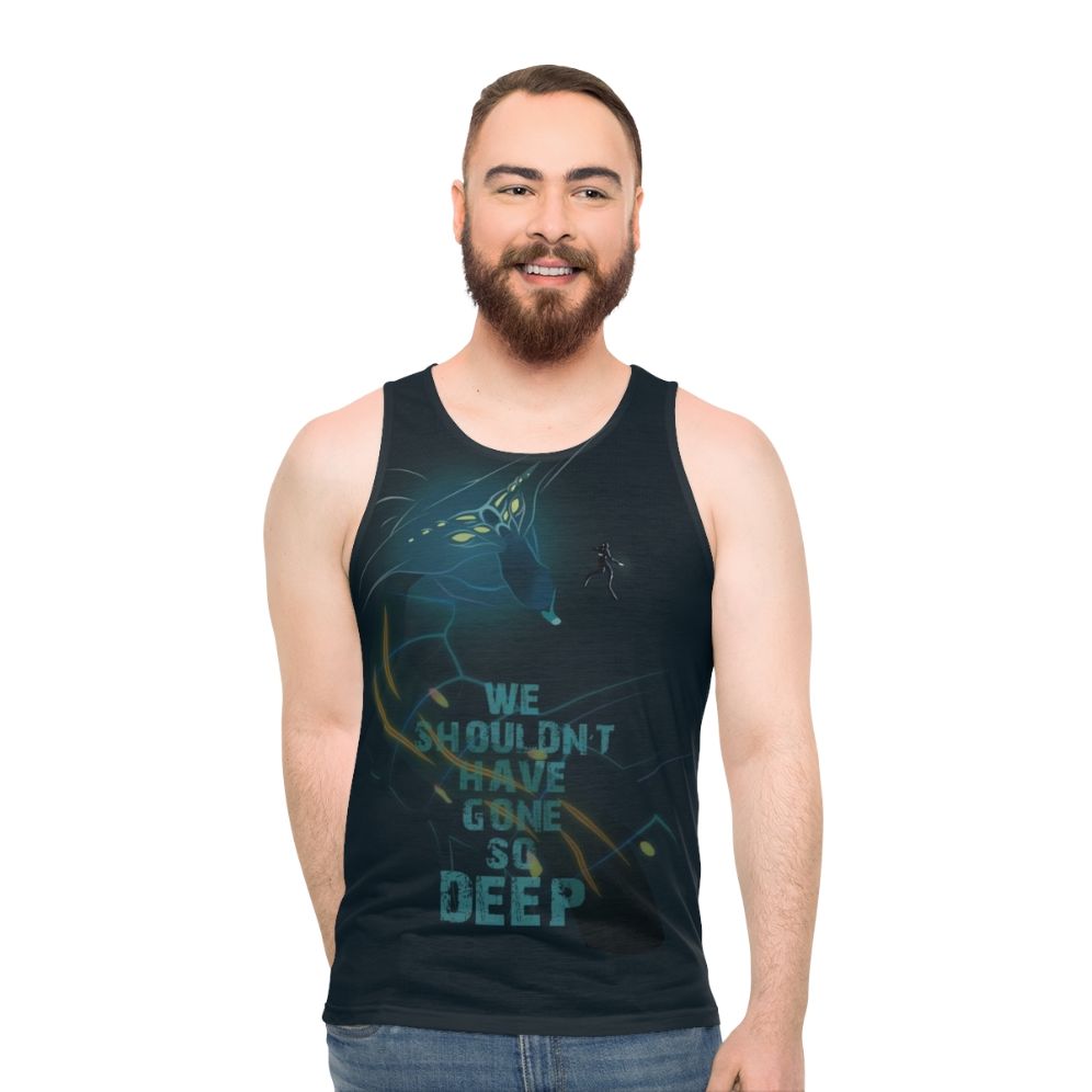 Subnautica inspired unisex tank top