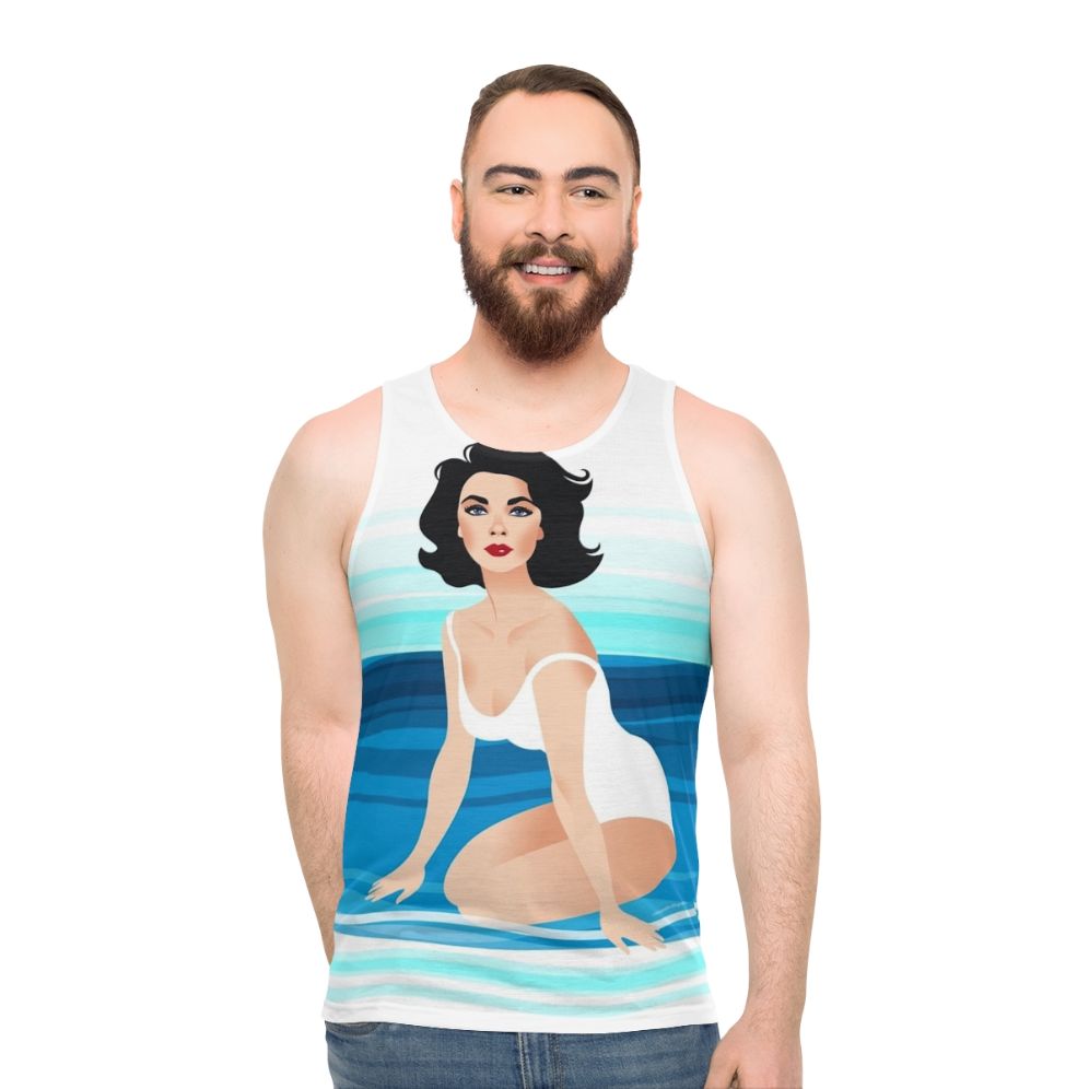 Suddenly Liz Unisex Classic Hollywood Movie Icon Tank Top