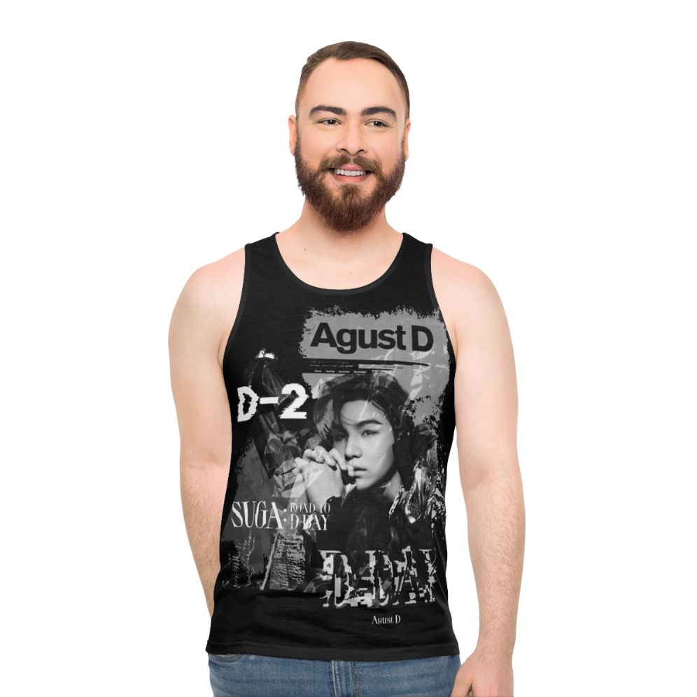 Suga Agust D BTS Concert Tour Unisex Tank Top