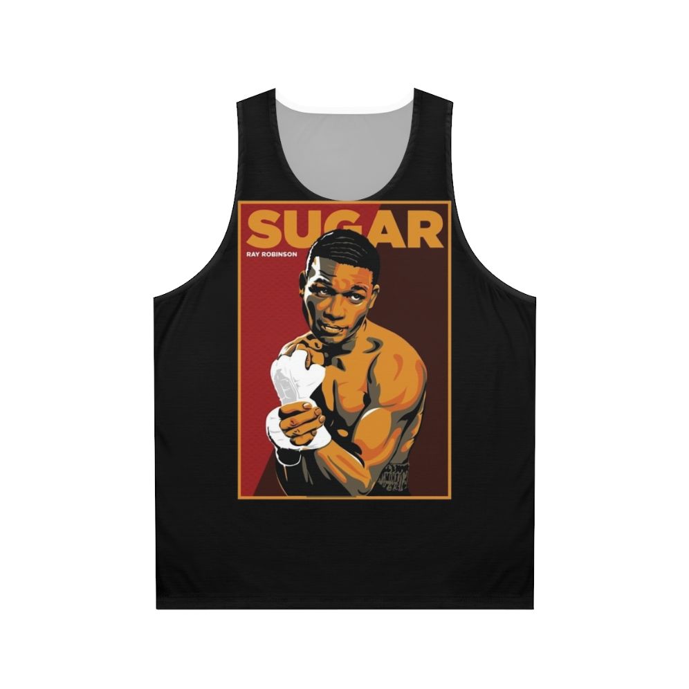 Sugar Ray Robinson unisex boxing tank top