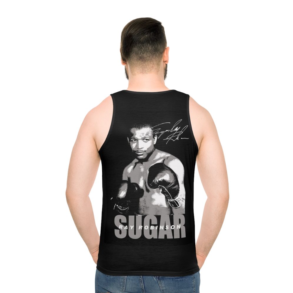 Sugar Ray Robinson boxing legend unisex tank top