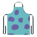 Sully-inspired monster apron with a playful Monsters Inc. design