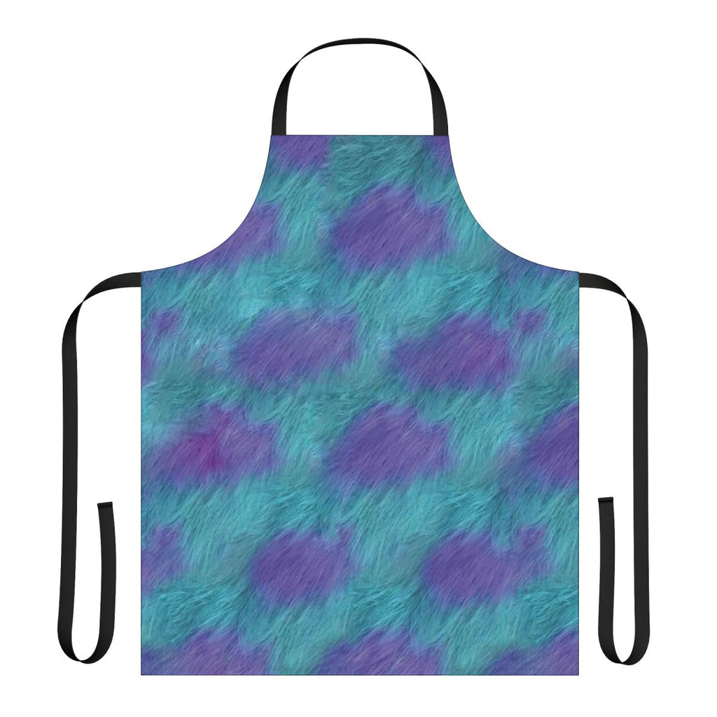 Sully-inspired apron featuring the beloved character from the Pixar movie Monsters Inc.
