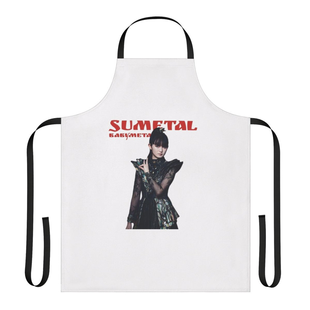 Sumetal-inspired metal apron with Japanese music design
