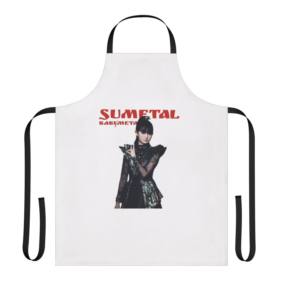 Sumetal-inspired metal apron with Japanese music design