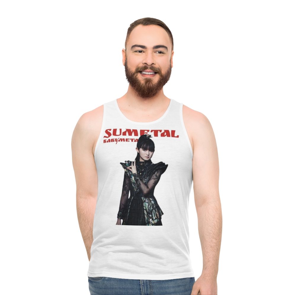 Sumetal unisex metal band tank top