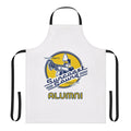 Suncoast Sound inspired marching band alumni wearing an apron