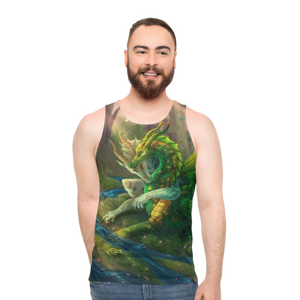 Sundew and Willow Fantasy Dragon Tank Top
