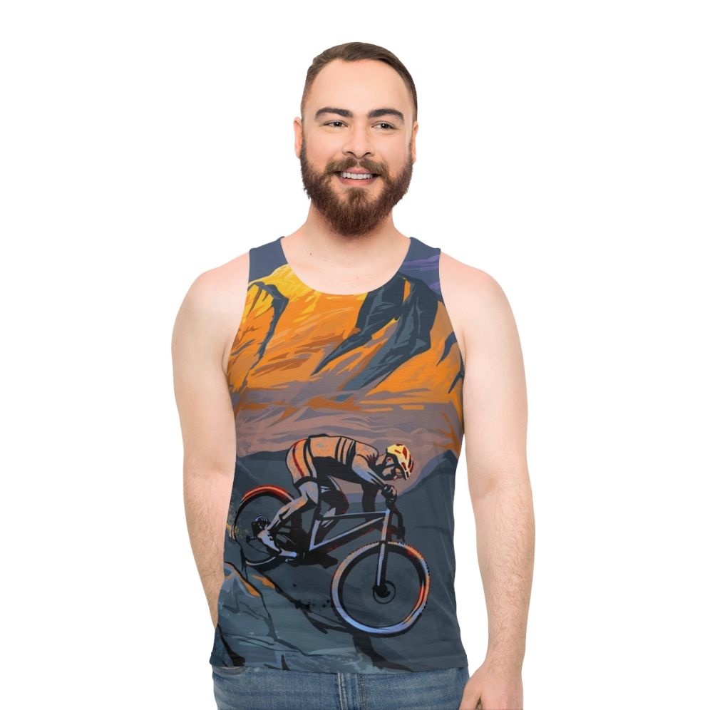 Sunset Peak Mountain Bike Tank Top