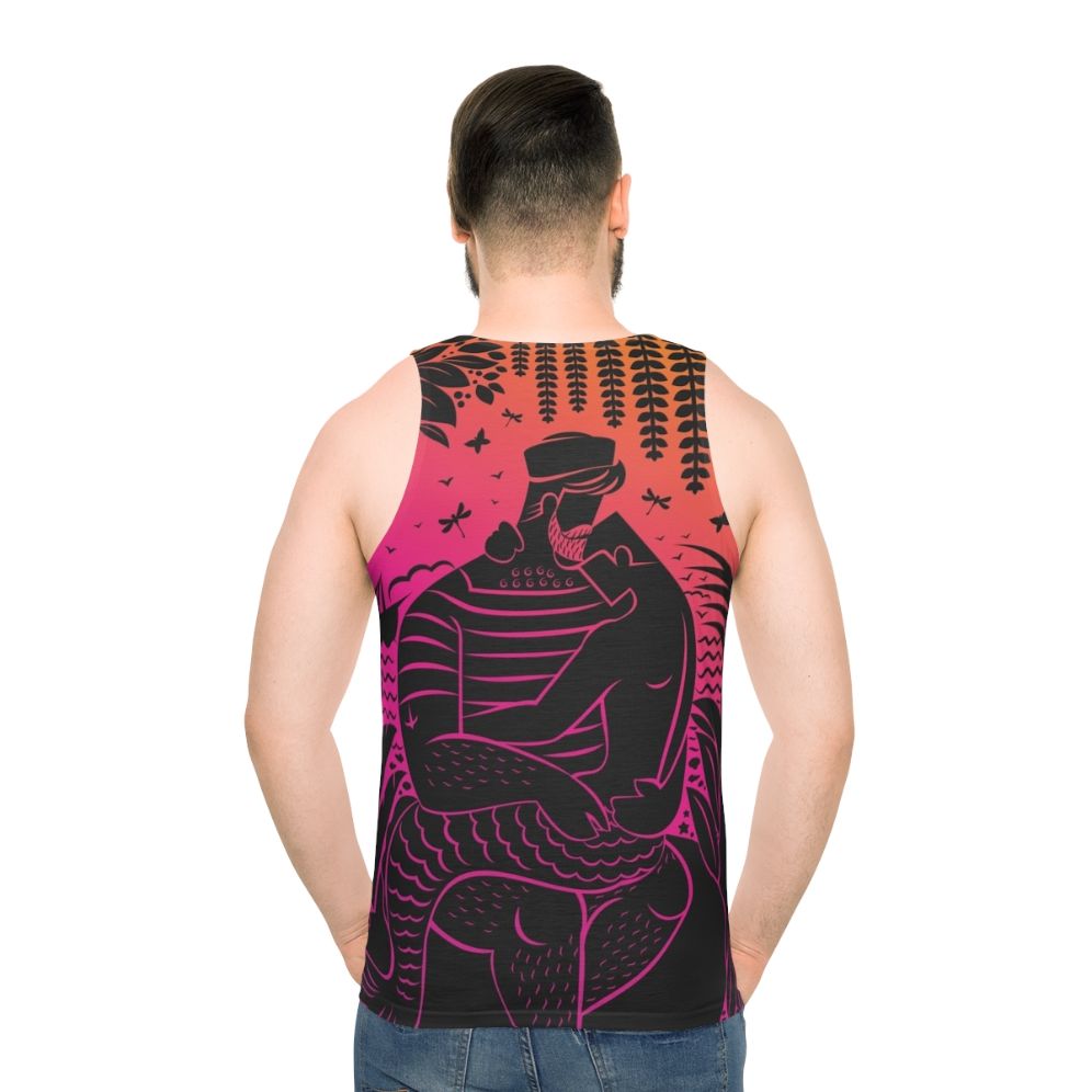 Sunset Sailor Daddy Unisex Pride Tank Top