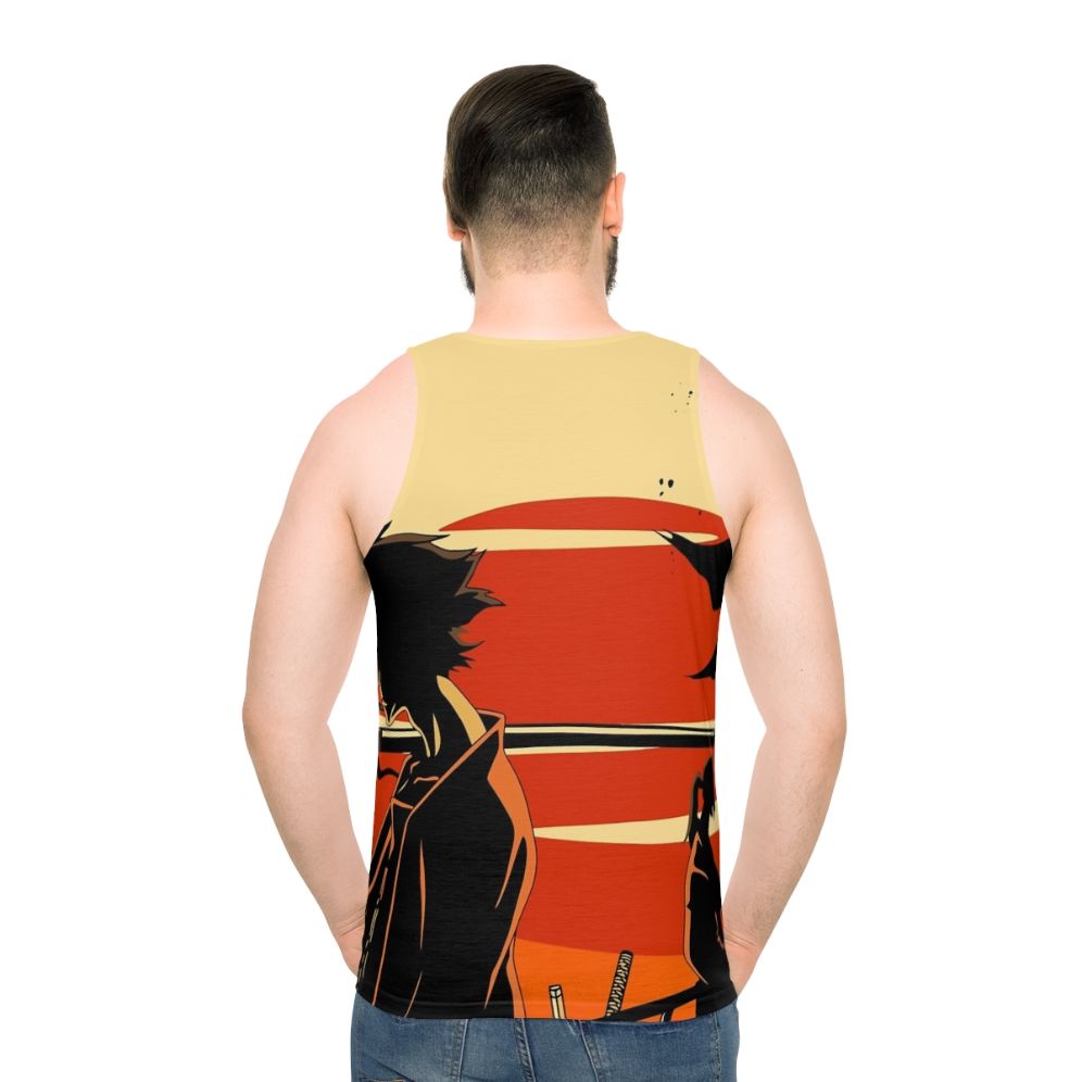 Sunset Samurai Unisex Tank Top