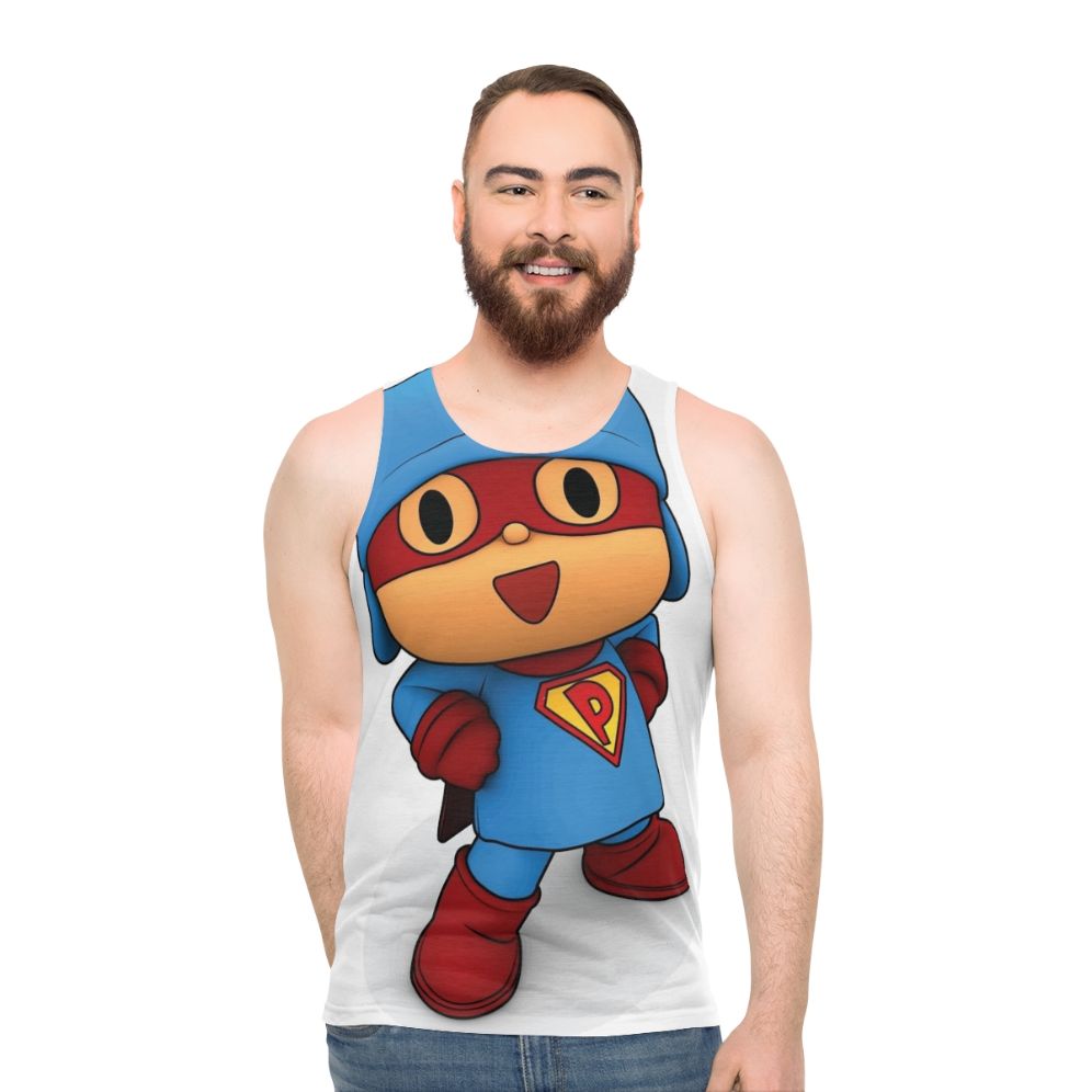 Super Best Friend Unisex Superhero Tank Top