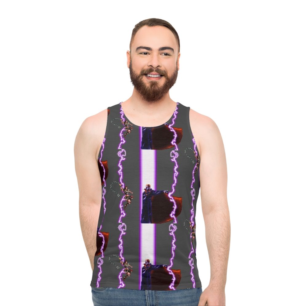 Super Castlevania IV Simon vs Dracula Unisex Tank Top