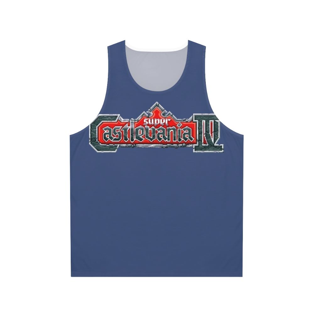 Super Castlevania Logo Unisex Tank Top