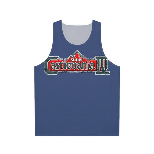 Super Castlevania Logo Unisex Tank Top