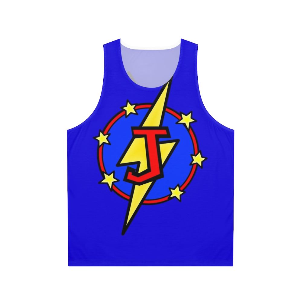 Super Hero Letter J Unisex Tank Top