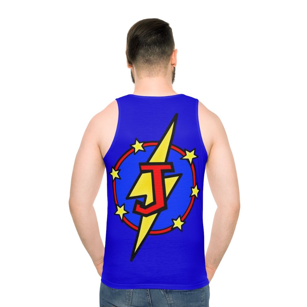 Super Hero Letter J Unisex Tank Top