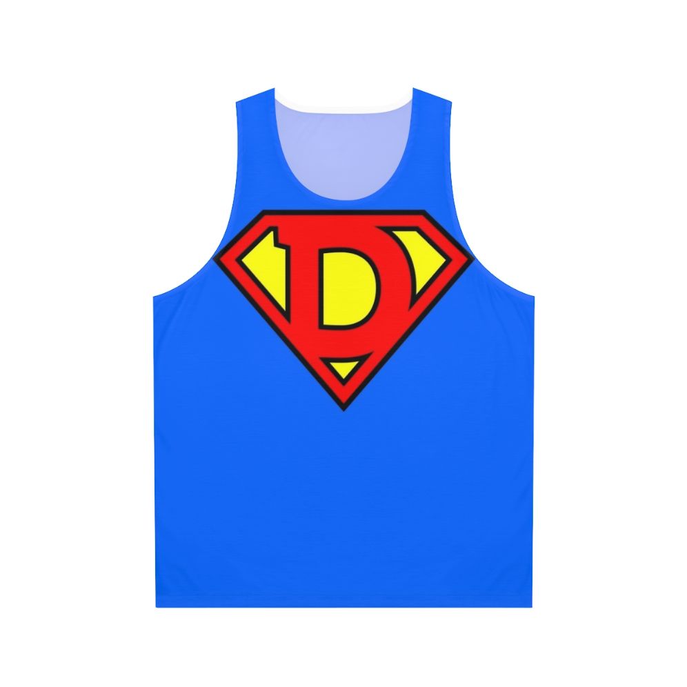 Super Letter D Unisex Tank Top