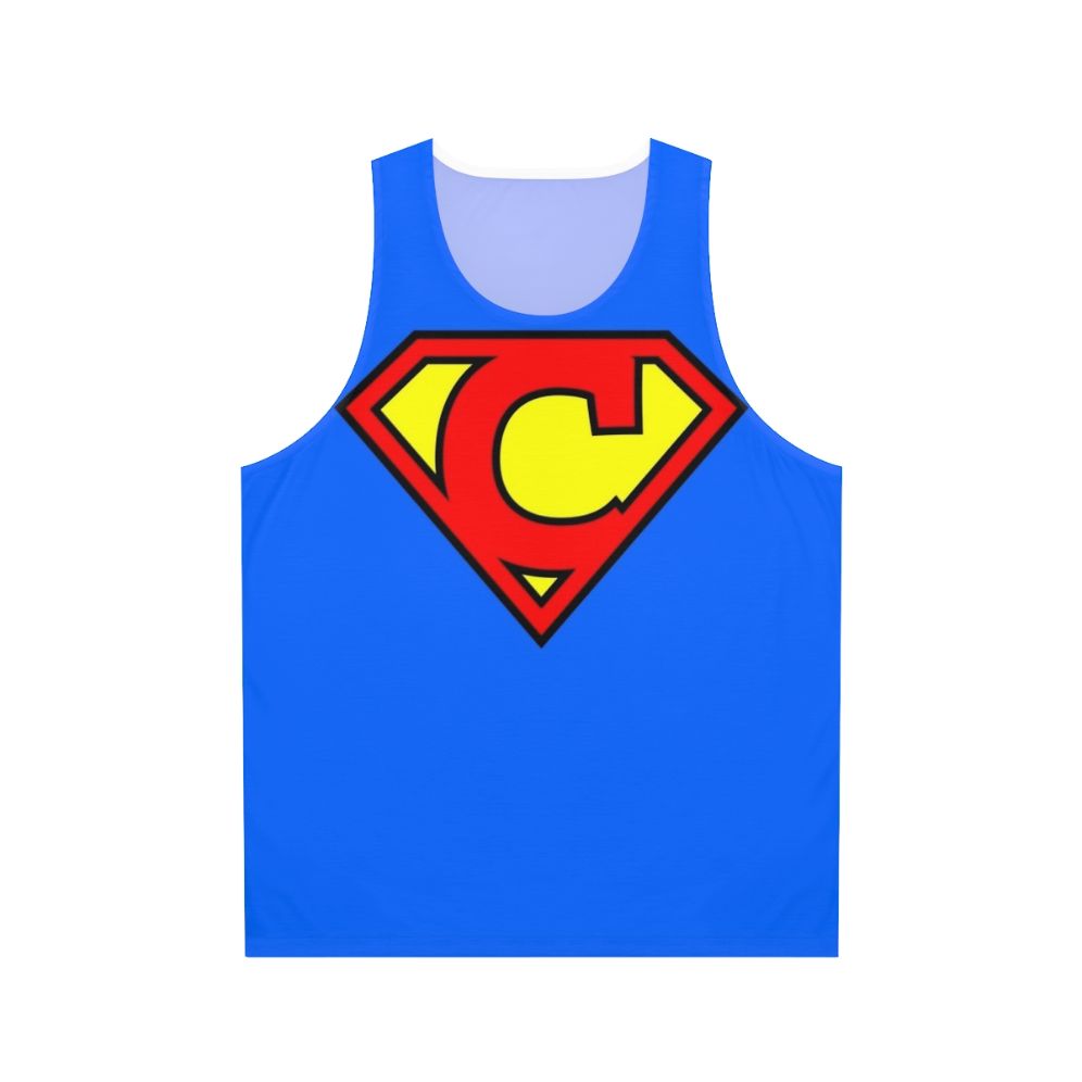 Super Letter Graphic Unisex Tank Top