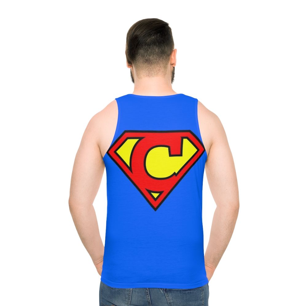 Super Letter Graphic Unisex Tank Top