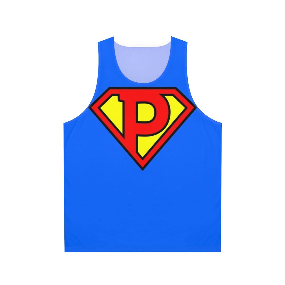 Super Letter P Unisex Tank Top