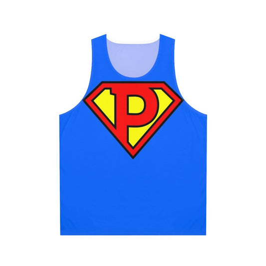 Super Letter P Unisex Tank Top