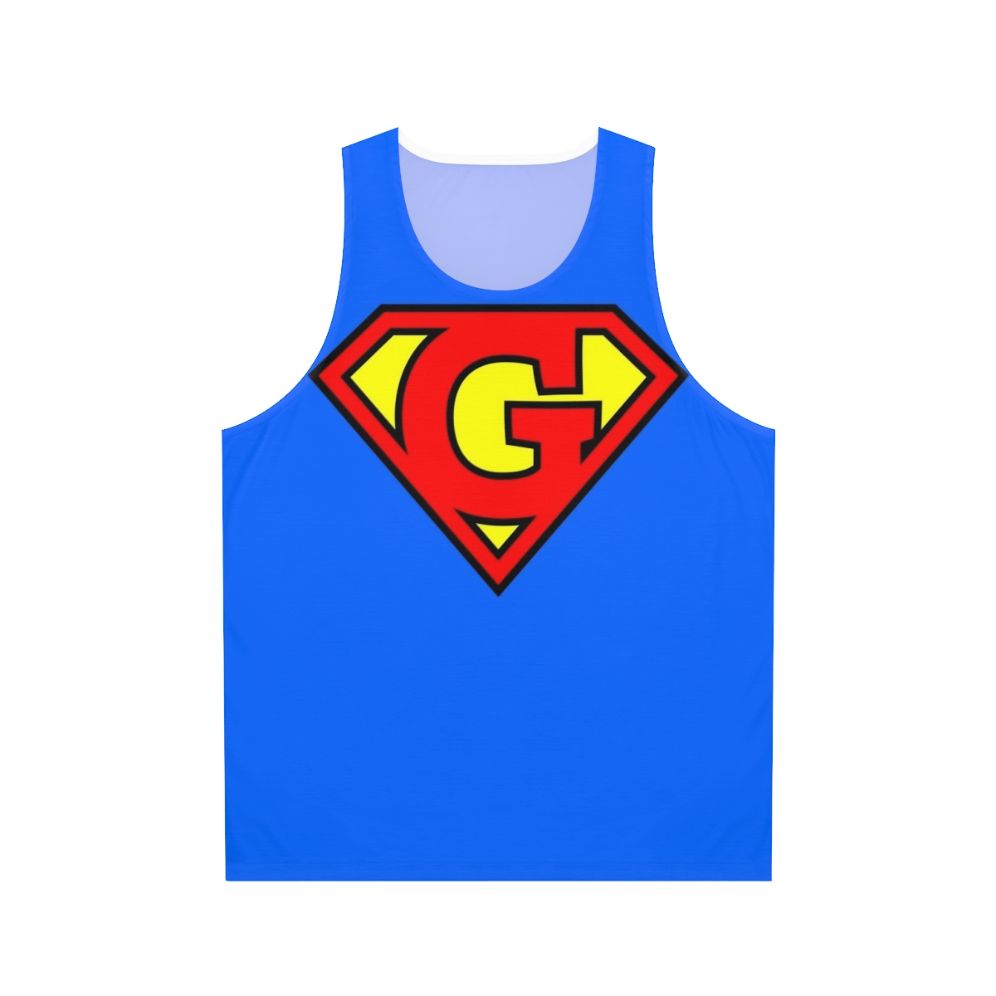 Super Letter Unisex Tank Top