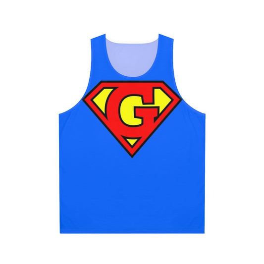 Super Letter Unisex Tank Top