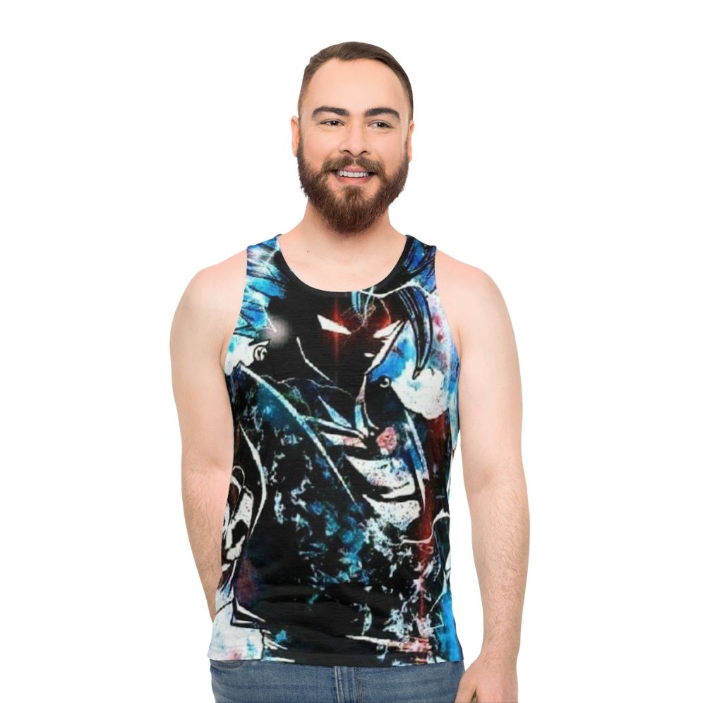 Dragon Ball Z Super Saiyan God Blue Unisex Tank Top