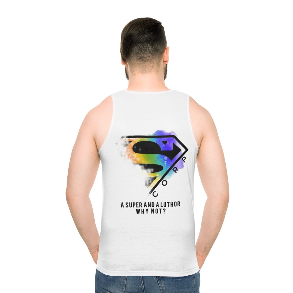 Supercorp Unisex Tank Top featuring Kara Danvers and Lena Luthor