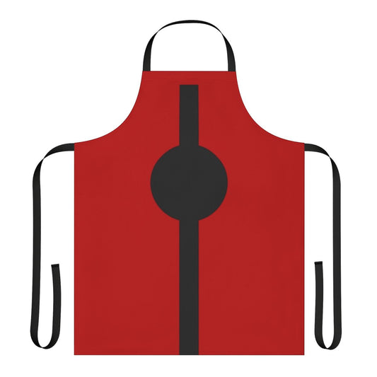 Ant-Man-inspired apron featuring a tiny superhero graphic