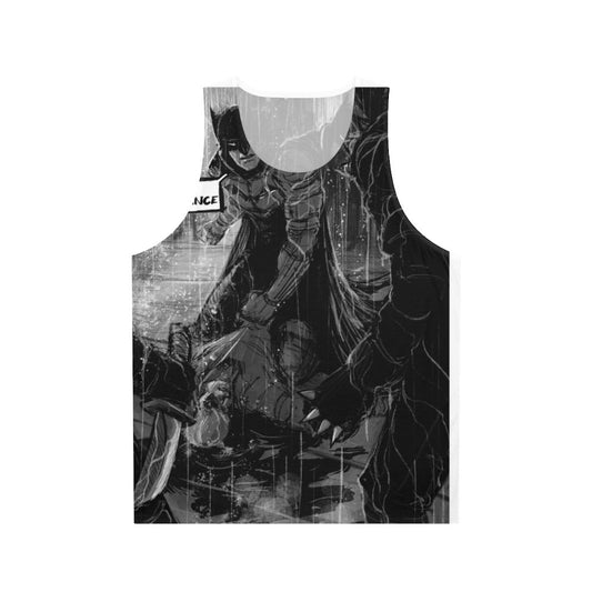 Superhero bat unisex tank top