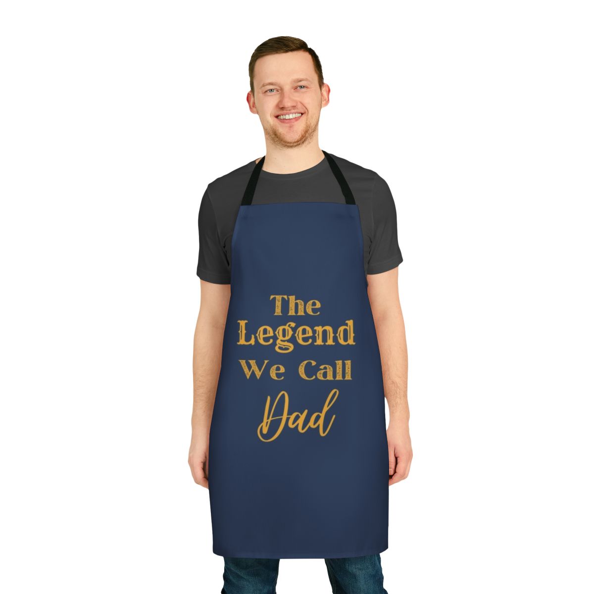 Superhero Dad Apron featuring a heroic design for the ultimate father figure