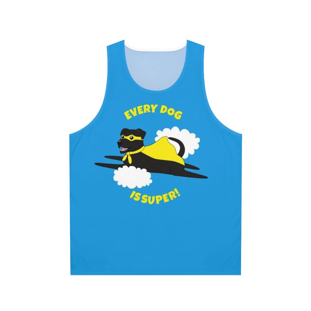 Superhero Dog Unisex Tank Top