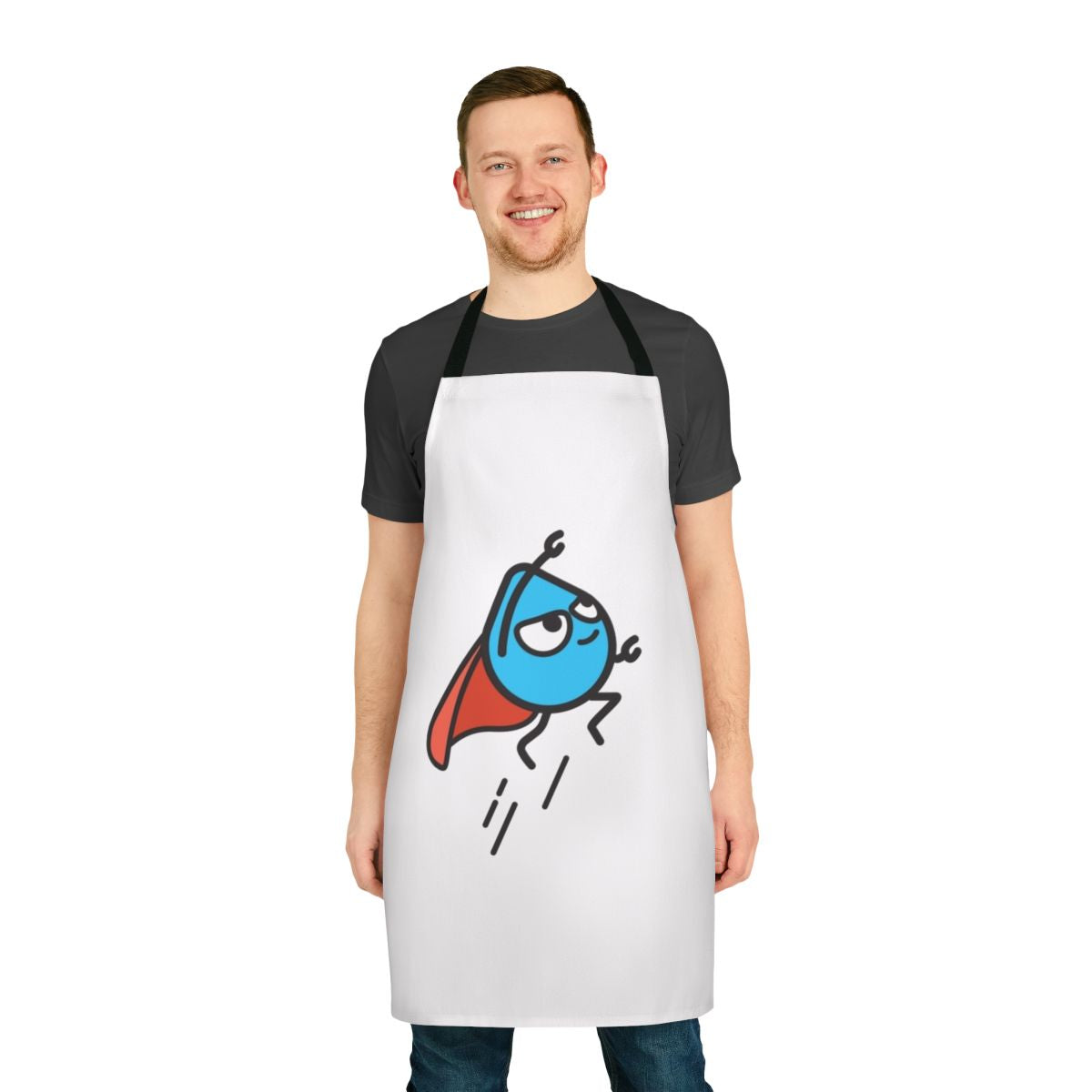 A stylish and functional Drupal superhero apron for coders and web developers.