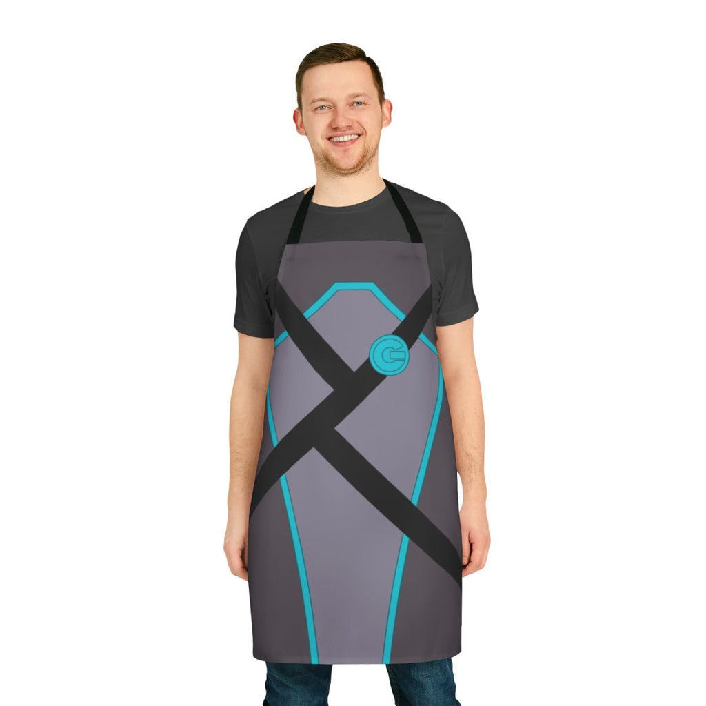 Agent 37 Superhero-Themed Apron with Nightwing Design