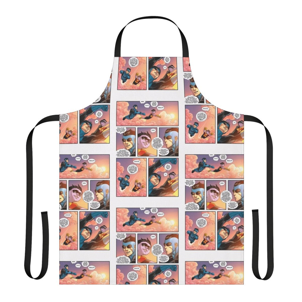 Invincible and Kid Omni Man Inspired Apron