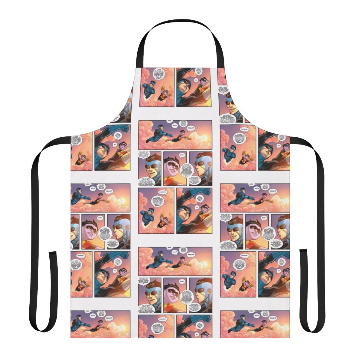 Invincible and Kid Omni Man Inspired Apron