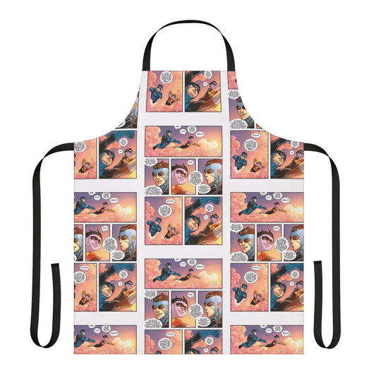Invincible and Kid Omni Man Inspired Apron
